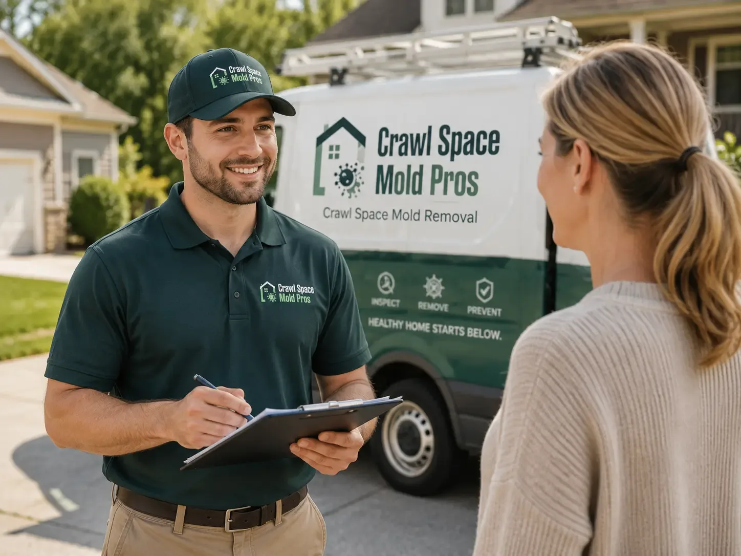 Crawl Space Mold Removal Liscomb, IA FAQs